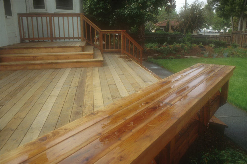 Deck and Long Bench