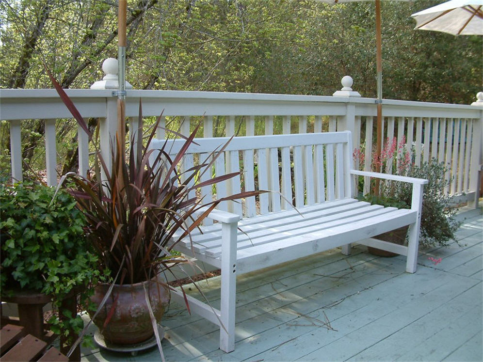 Bench on the Patio